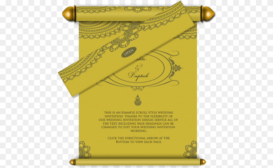 Wedding Invitation Stationery Personalised Butterfly Royal Muslim Wedding Card, Text, Document, Scroll Free Transparent Png