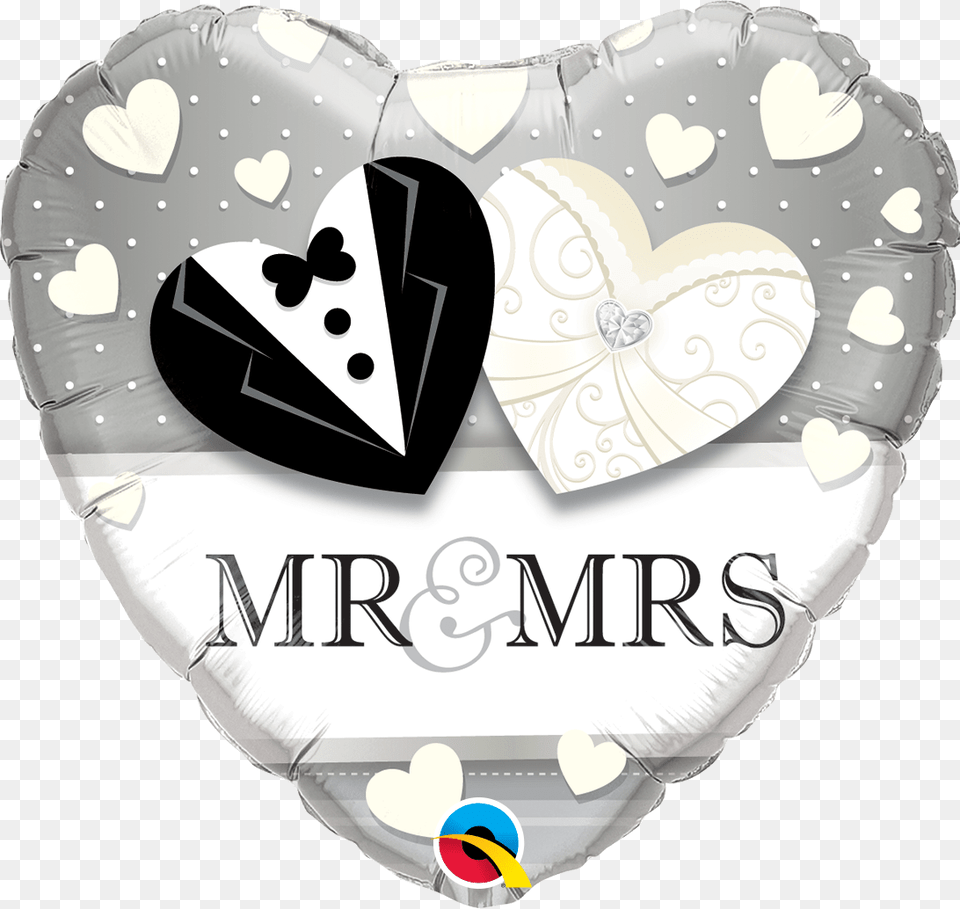 Wedding Mylar Balloons Qualatex, Heart, Logo Png Image