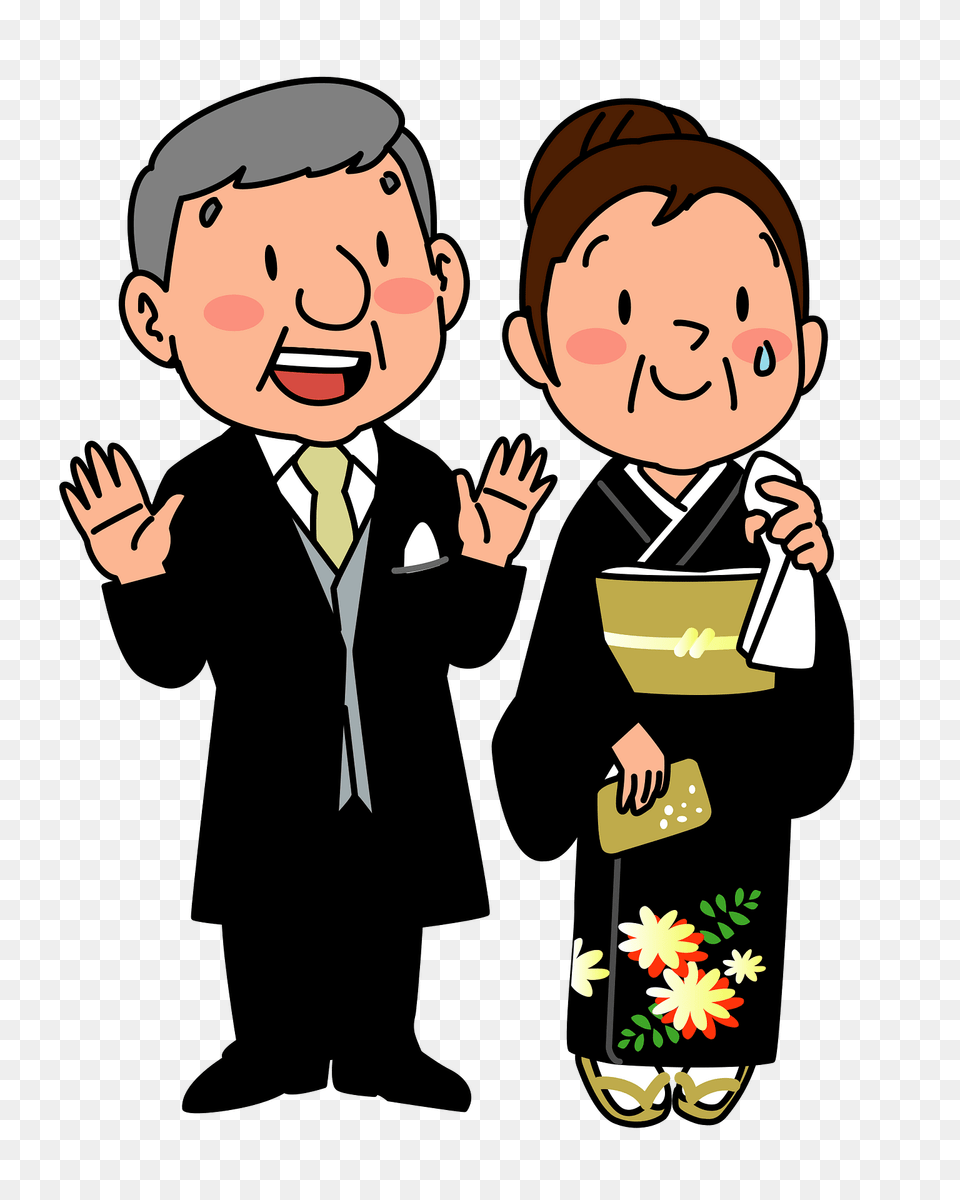 Wedding Parents Clipart, Formal Wear, Baby, Clothing, Dress Free Png Download