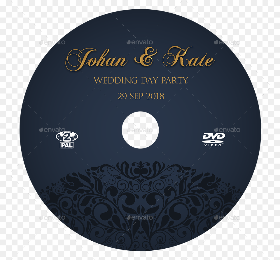 Wedding Party Dvd Cover And Label Template 06 Wedding 100 Modern Wedding Water Bottle Labels Engagement Bridal, Disk Free Png