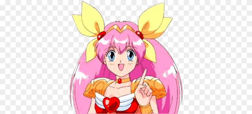 Wedding Peach Wedding Peach Fighter Angel Pose5 Wedding Peach Momoko, Book, Comics, Publication, Baby Free Transparent Png