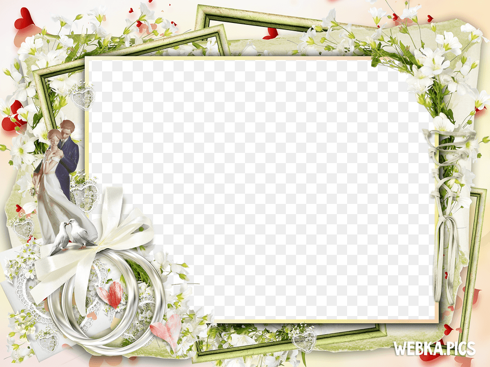 Wedding Photo Frames For Free On Mbtskoudsalg Happy Wedding Anniversary Frame, Adult, Person, Woman, Female Png