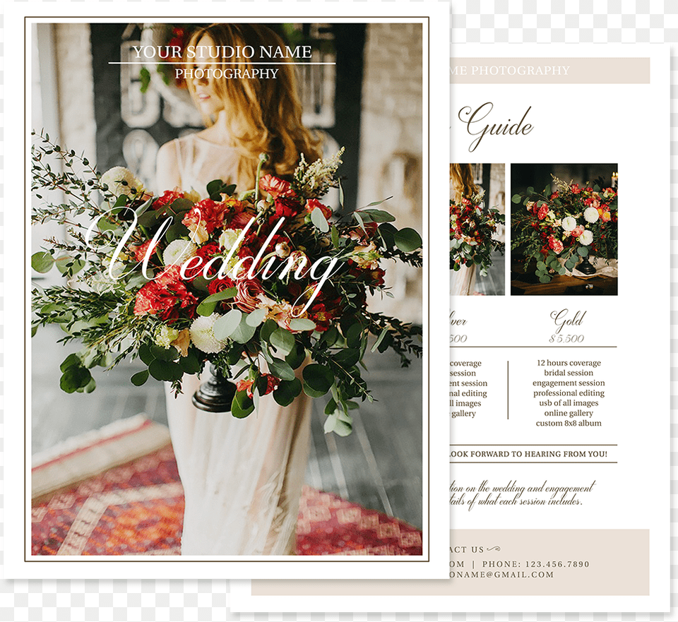 Wedding Photography Pricing Template Photographer, Flower Bouquet, Pattern, Flower Arrangement, Flower Free Png Download