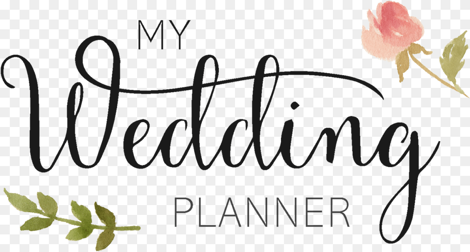 Wedding Planner Logo My Wedding Planner Logo, Flower, Petal, Plant, Rose Png Image