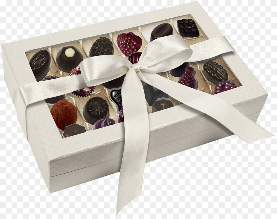 Wedding Ribbon Box 48 Piece Chocolate Free Png