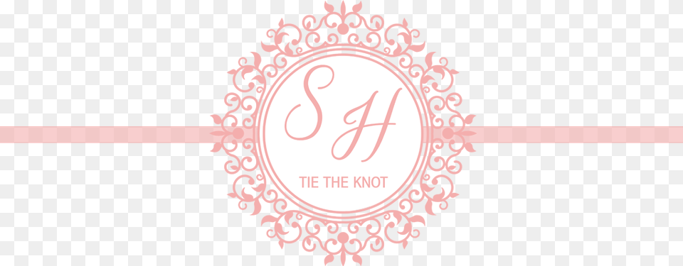 Wedding Ribbon Circle, Logo, Text Png