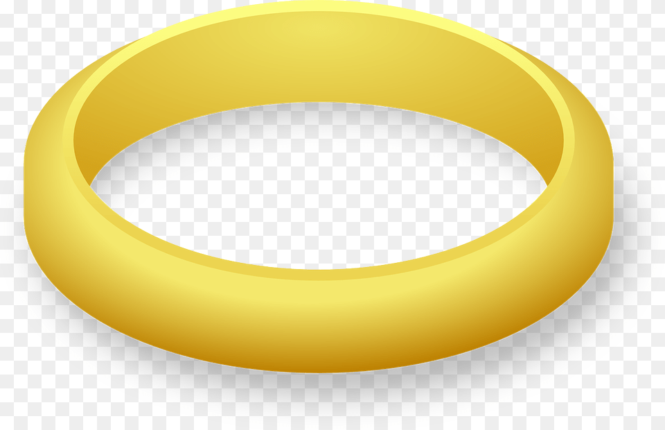 Wedding Ring Clipart Gold Ring Clipart, Accessories, Jewelry, Disk Free Png Download