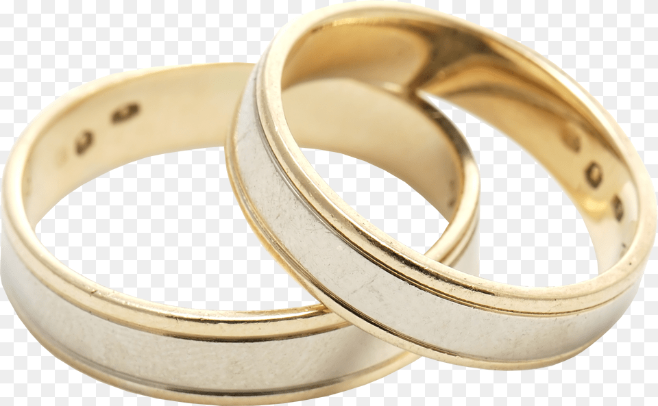 Wedding Ring Clipart Jewelry White Gold With Yellow Gold Lining Rings Free Png
