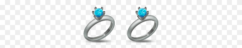 Wedding Ring Emoji Meanings Emoji Stories, Accessories, Earring, Jewelry, Turquoise Free Png