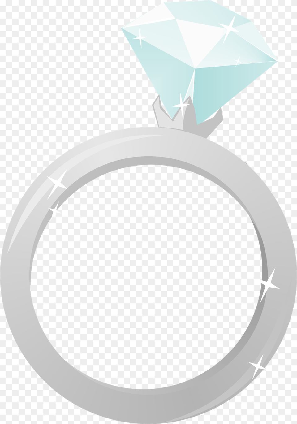 Wedding Rings And Engagement Rings Clipart Anillo De Compromiso Caricatura, Accessories, Diamond, Gemstone, Jewelry Free Png