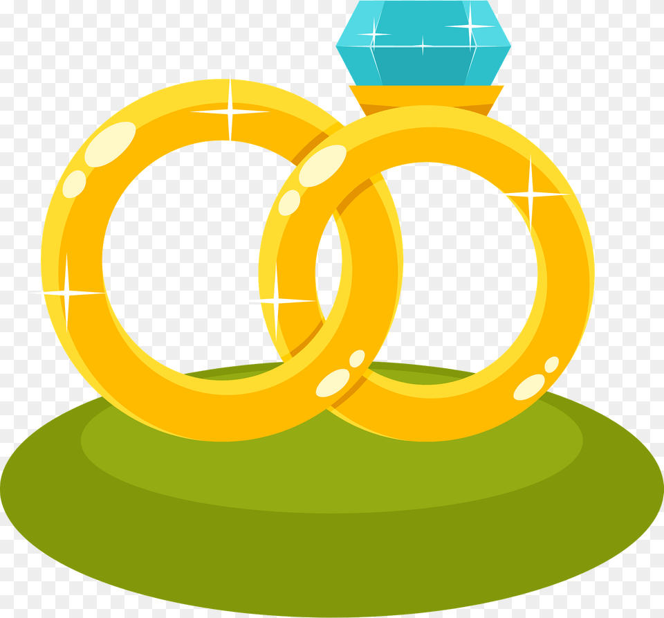Wedding Rings Clipart Png Image