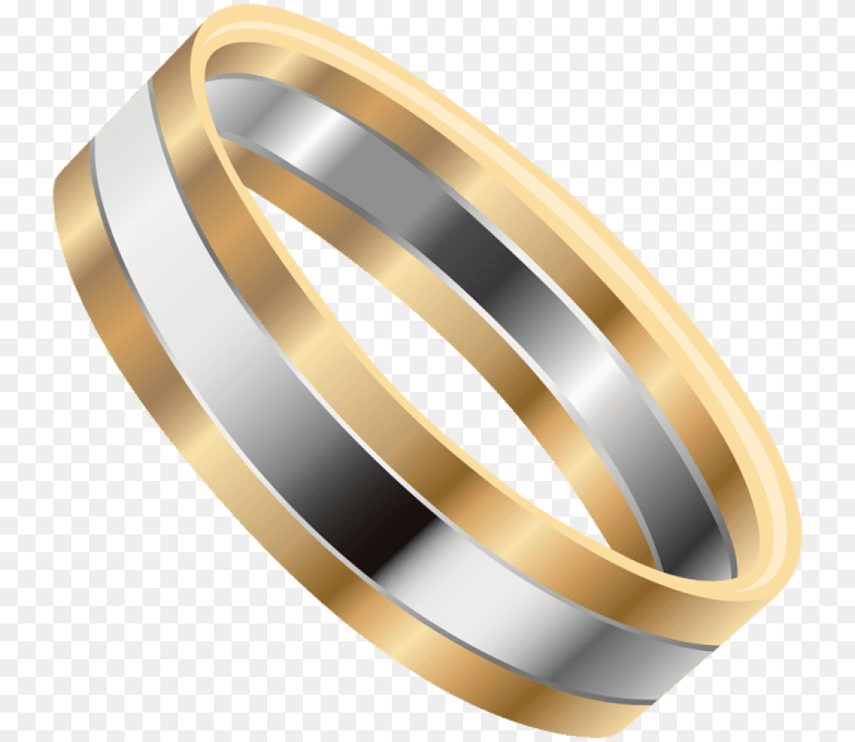 Wedding Rings Clipart Clipart Golden Wedding Ring, Accessories, Jewelry, Gold, Tape Free Png Download