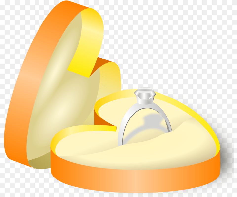 Wedding Rings Clipart Wedding Ring In A Box Rings In Wedding Ring Box Icons, Lighting, Gold, Clothing, Flip-flop Free Png