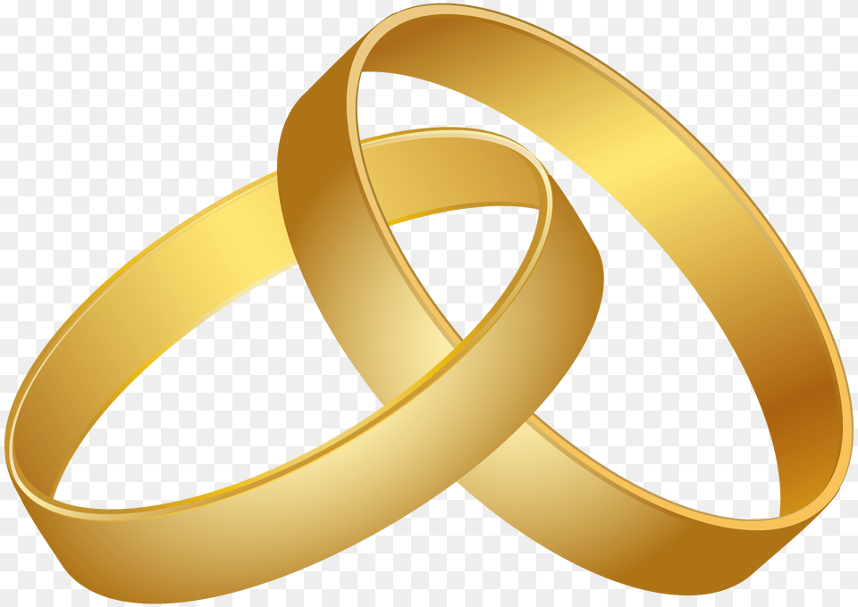 Wedding Rings Gold Clip Art, Accessories, Jewelry, Ring, Appliance Free Png Download