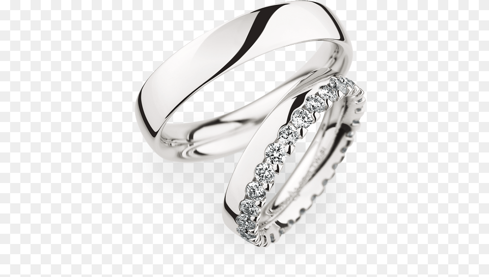 Wedding Rings His And Hers Matching Sets Awesome Wedding His Amp Her Wedding Band Ring White Gold Plated, Accessories, Diamond, Gemstone, Jewelry Free Transparent Png