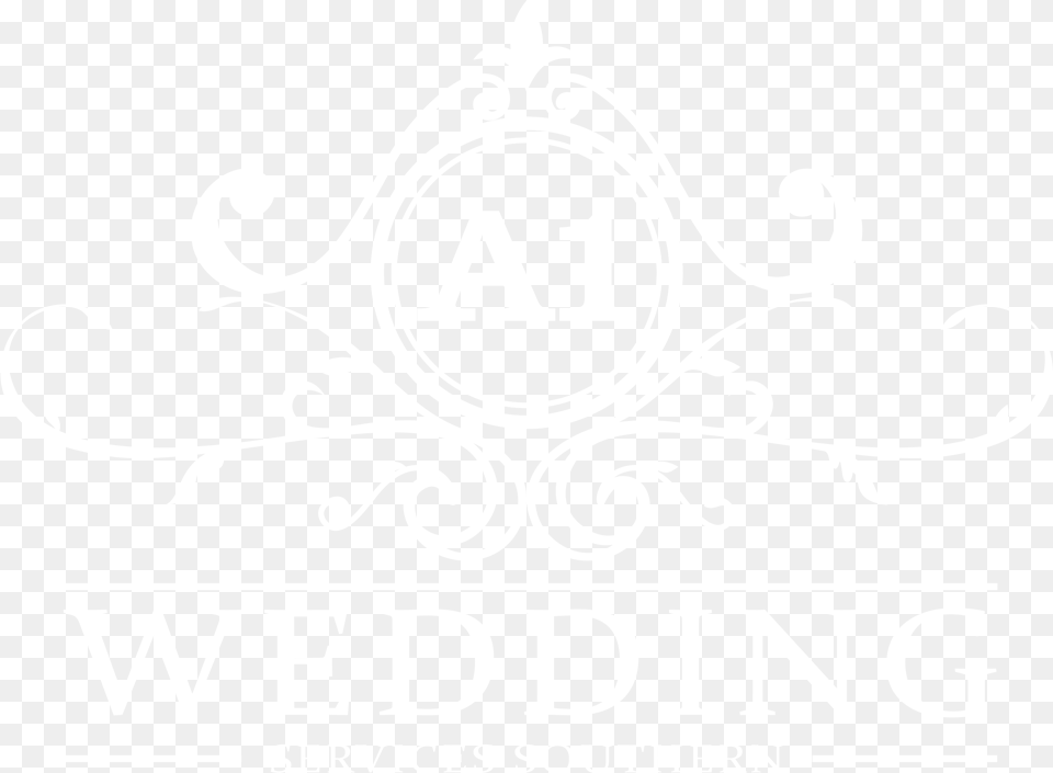 Wedding Services Southern Logo White Crest, Advertisement, Poster, Symbol, Text Free Png Download