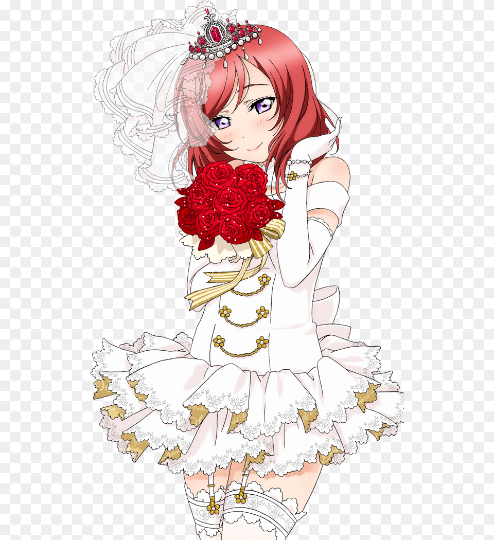 Wedding Set Love Live Maki Nishikino Transparent, Book, Comics, Publication, Adult Free Png Download