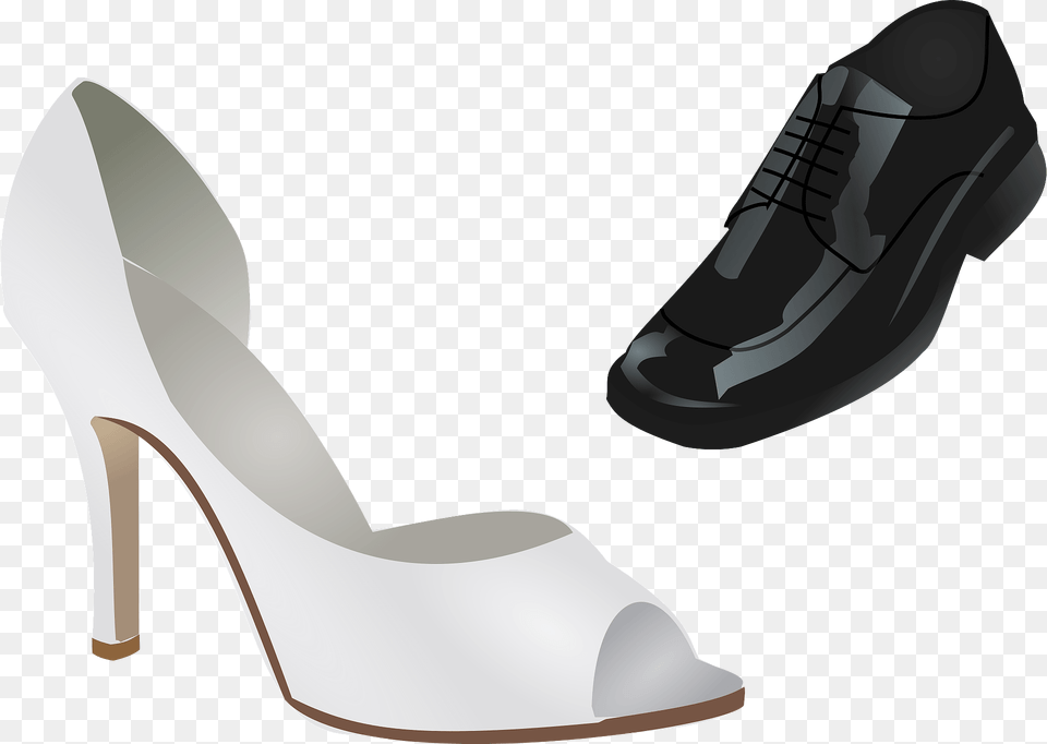 Wedding Shoes Clipart, Clothing, Footwear, High Heel, Shoe Png Image