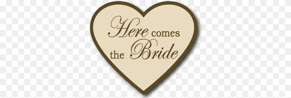 Wedding Sign Beige Heart Beige Heart, Disk Png Image