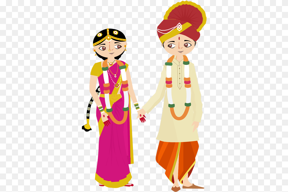 Wedding Vector Hindu Hindu Wedding Vector, Woman, Adult, Person, Female Png Image