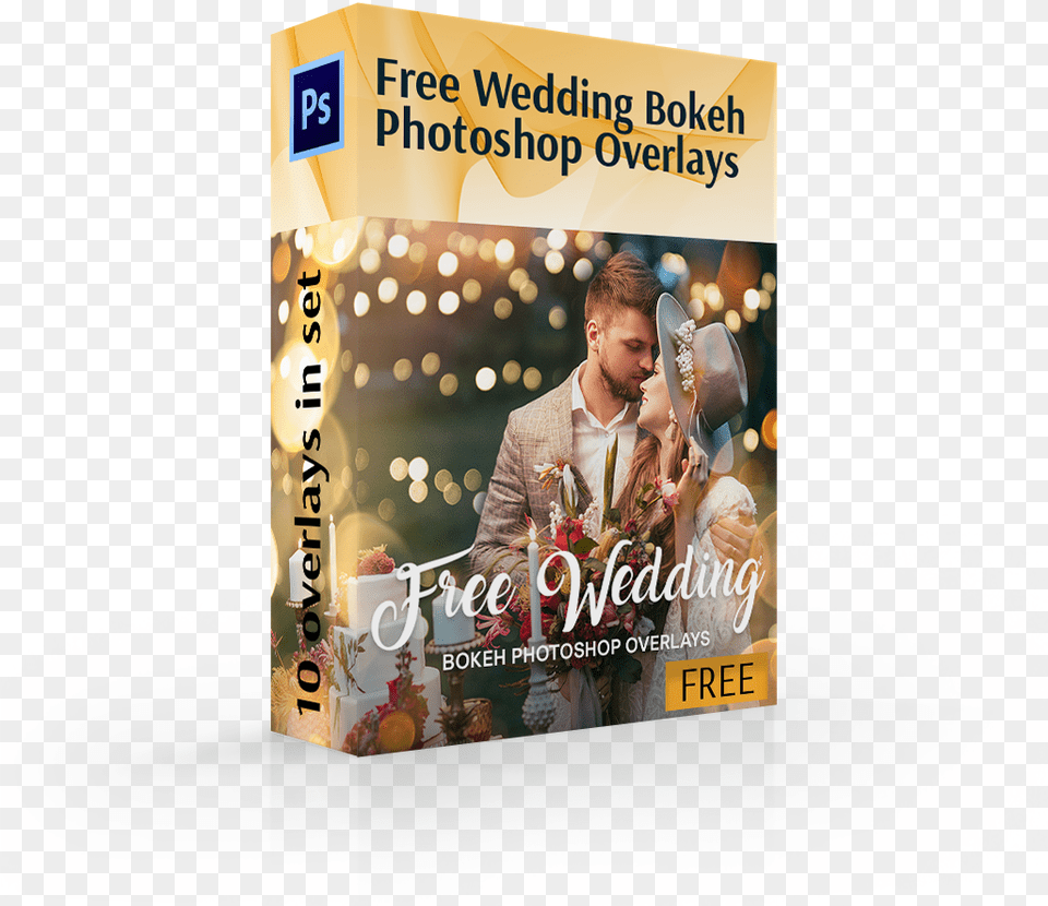 Wedding White Bokeh Overlays Flyer, Advertisement, Book, Publication, Poster Free Transparent Png