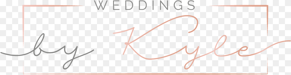 Weddings By Kyle Handwriting, Text, Signature Free Transparent Png