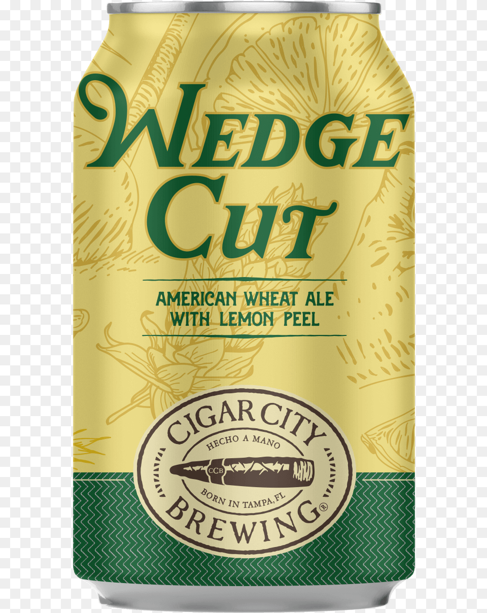 Wedge Cut Cigar City Wedge Cut, Alcohol, Beer, Beverage, Lager Free Png Download