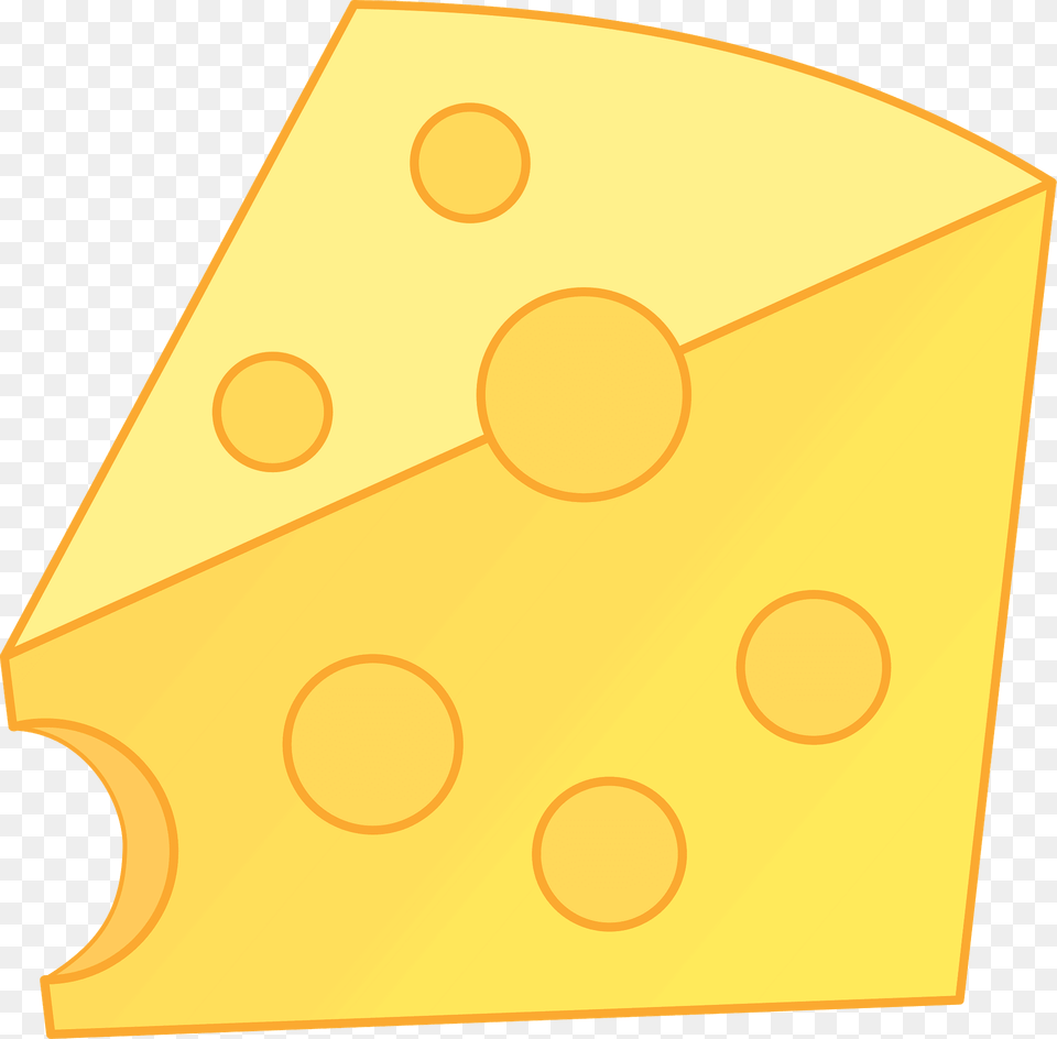 Wedge Of Holey Cheese Clipart, Disk, Game Free Png Download