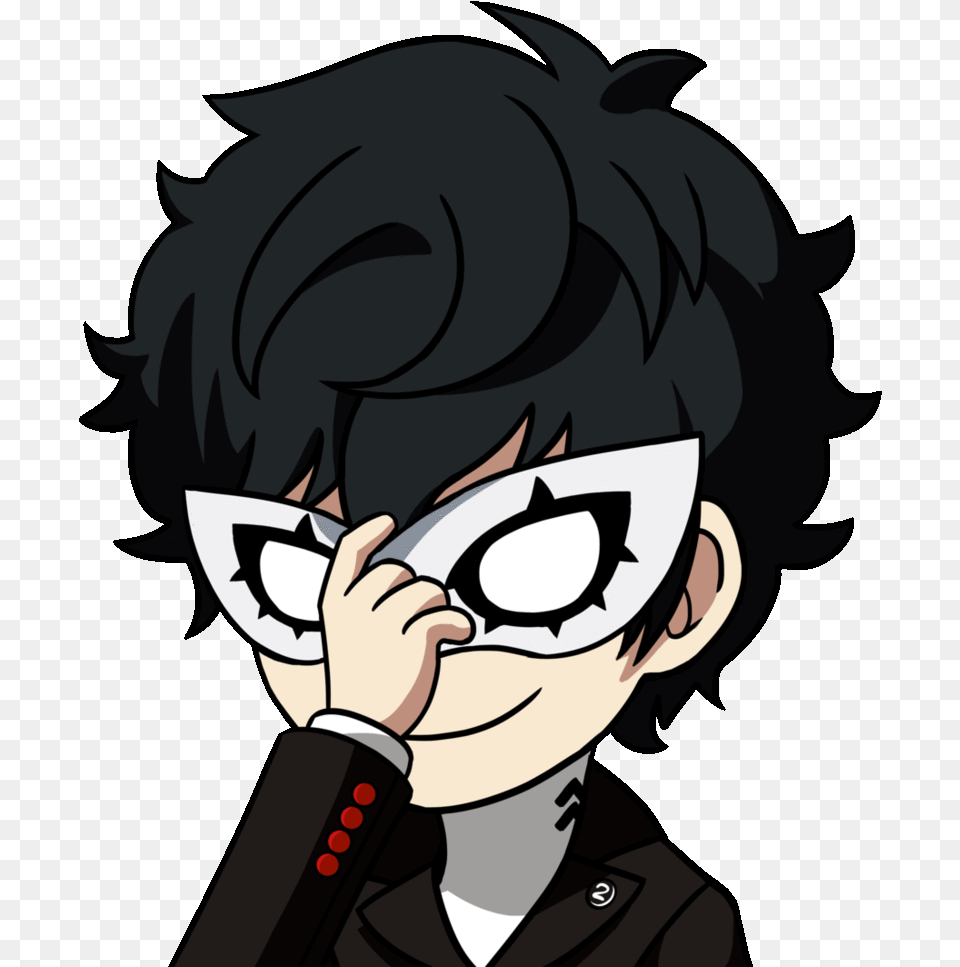 Wednesday Night Entrant Details Persona 5 Emojis, Book, Comics, Publication, Person Free Png Download