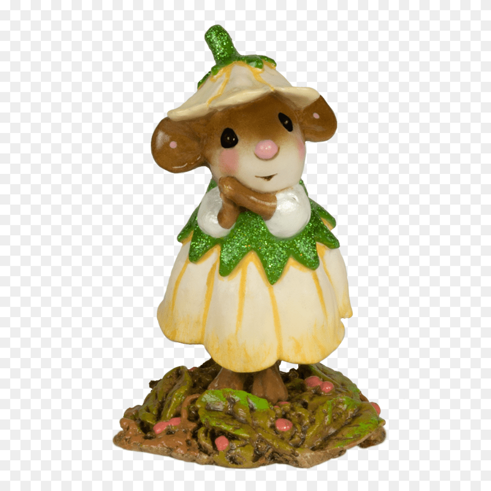 Wee Flower Mouse Of The Month, Figurine, Doll, Toy Free Transparent Png