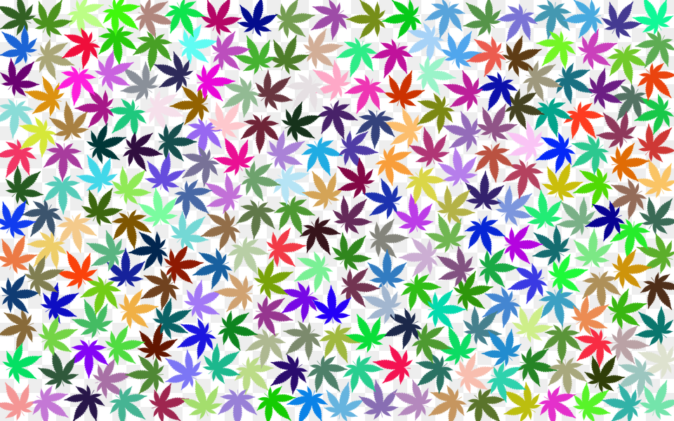 Weed Clipart Rainbow Marijuana Background, Flag, Pattern, Paper Png