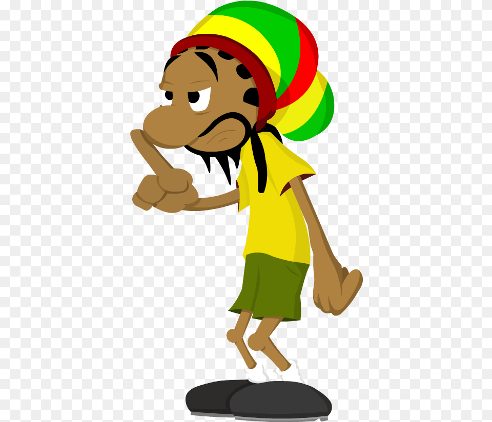Weed Clipart Rasta Bob Marley Cartoon, Baby, Person, Face, Head Free Png Download