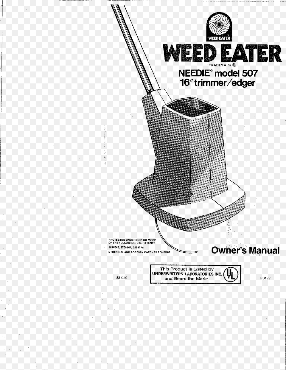 Weed Eater, Gray Free Png Download