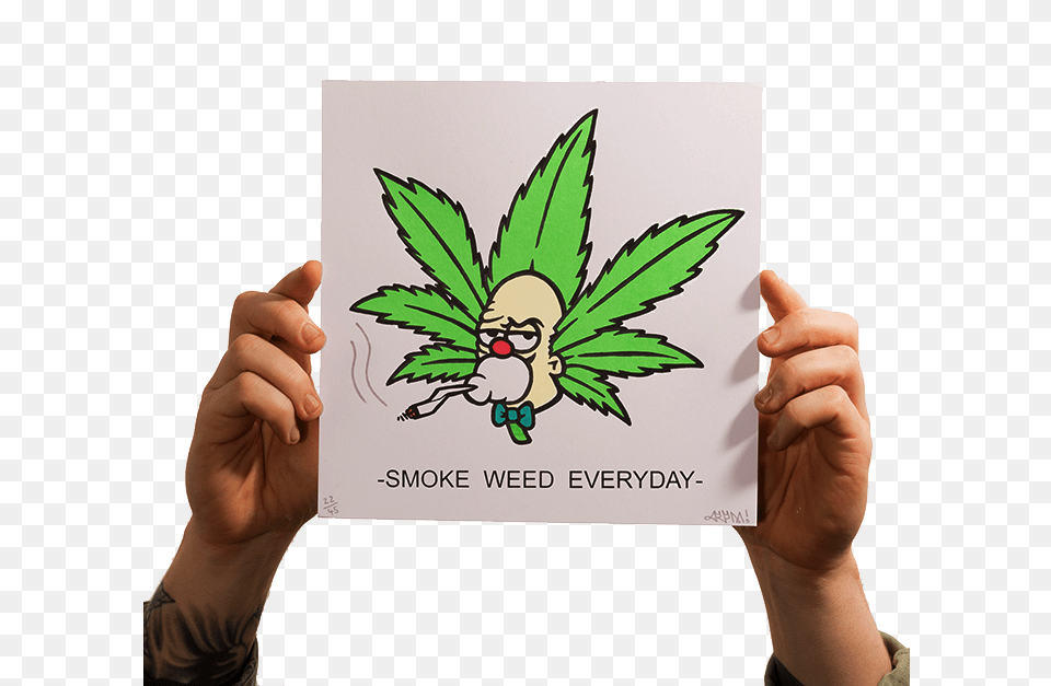 Weed Everydayu0027 Illustration, Body Part, Finger, Hand, Person Png