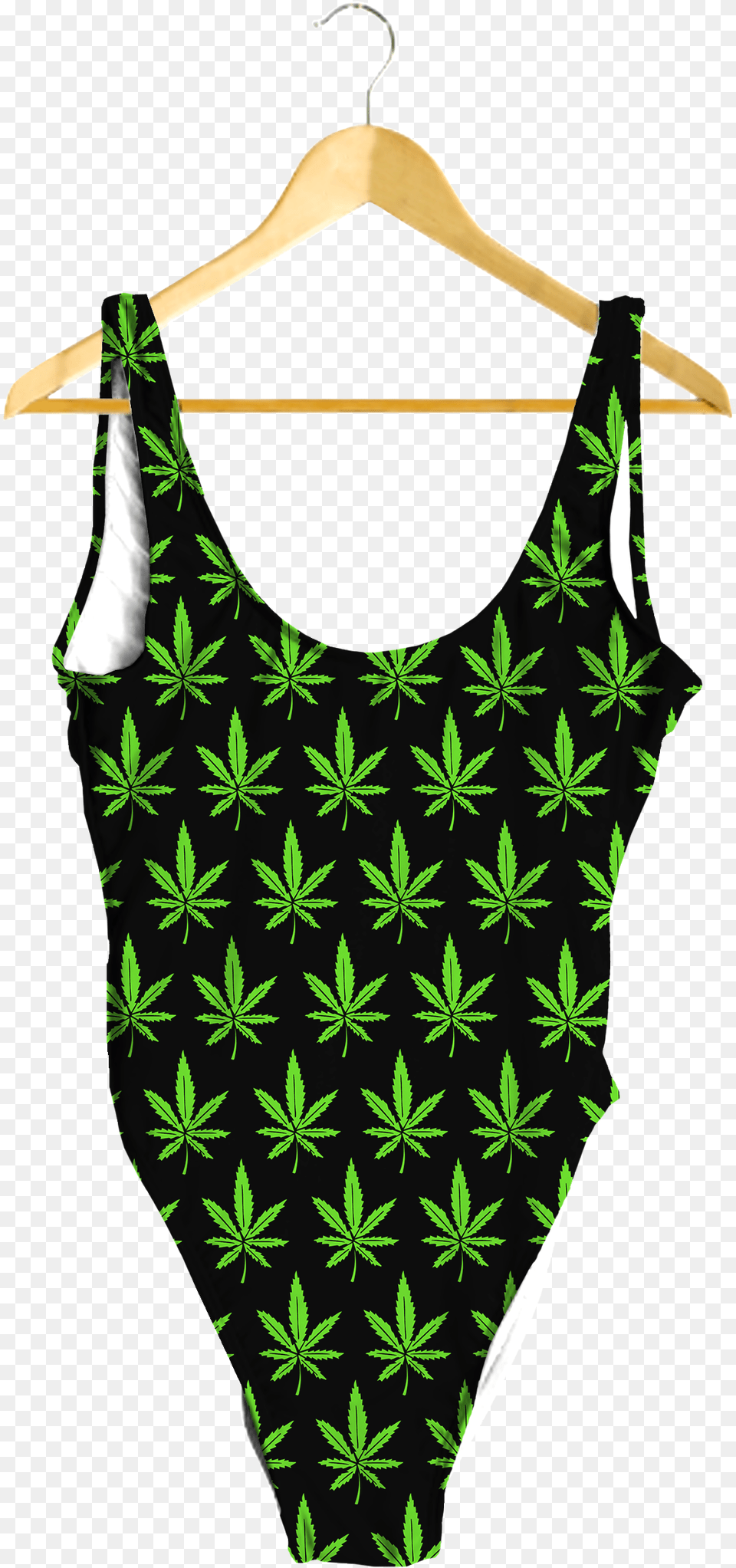 Weed One Piece One Piece, Blouse, Clothing, Swimwear, Adult Png Image