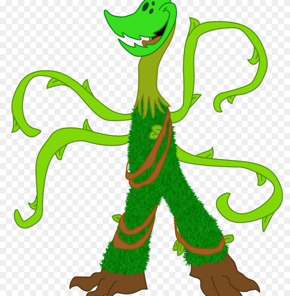 Weed Plant Cartoon Image Group, Green, Animal, Dinosaur, Reptile Free Png