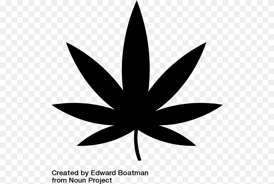 Weed Symbol, Gray Png Image