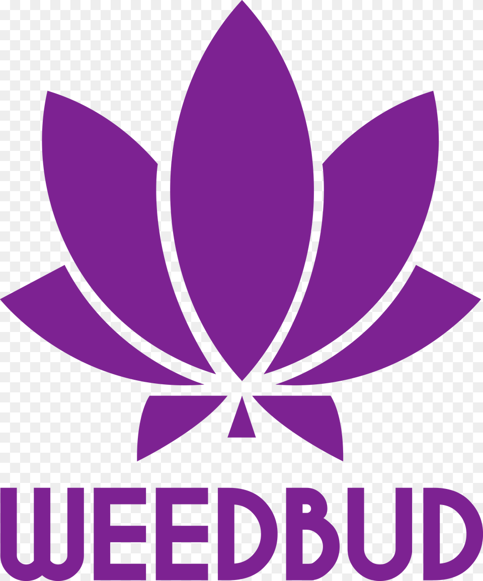 Weedbud Logo, Purple, Astronomy, Moon, Nature Free Png