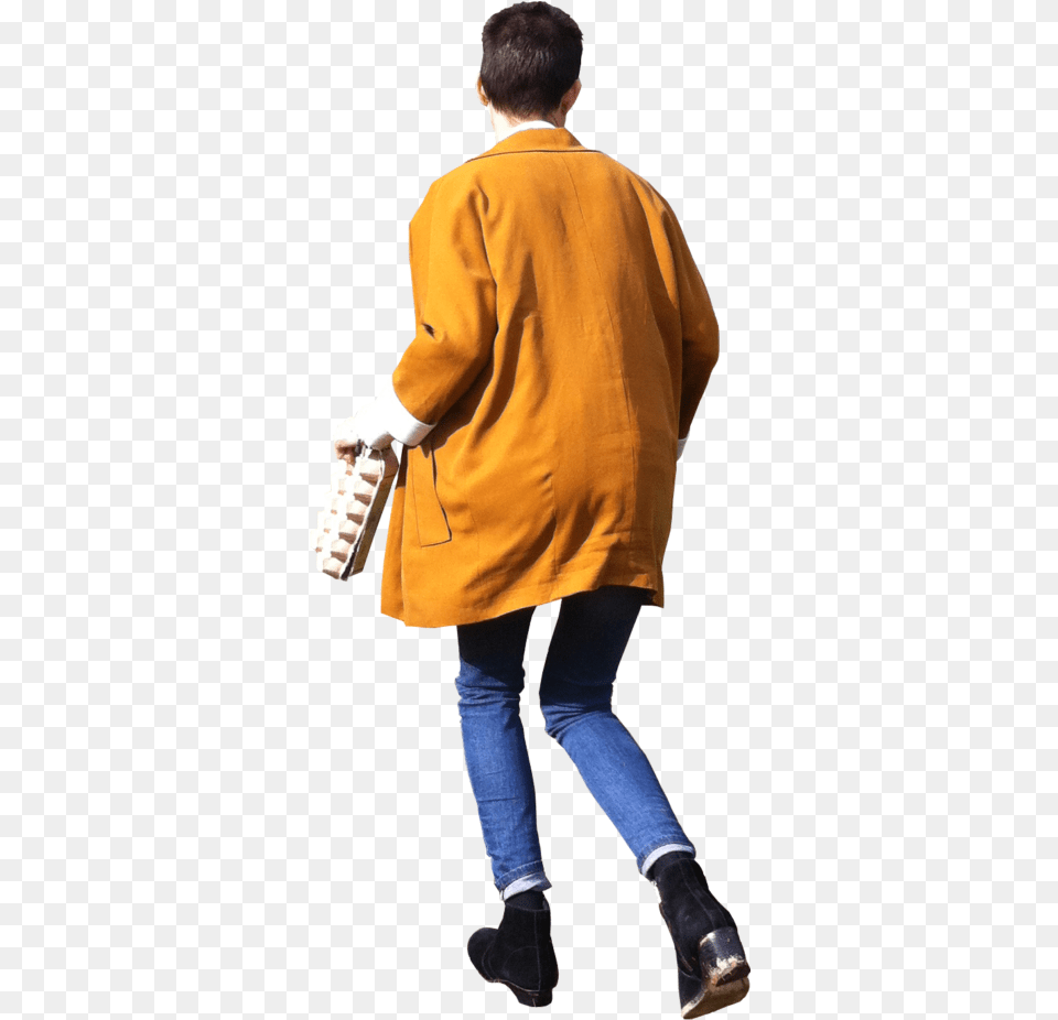 Week Architecture Cutout People Week Architecture Cutout Woman Walking, Overcoat, Clothing, Coat, Sleeve Png