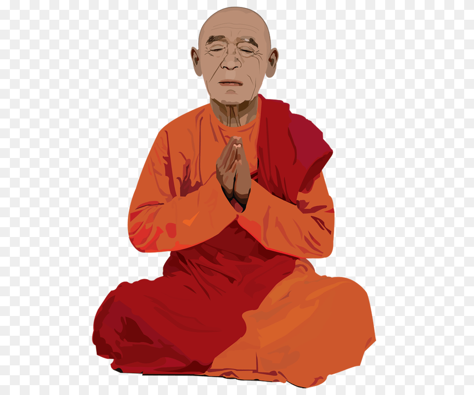 Week Character Elderly Monk Shades Of Zj, Person, Adult, Male, Man Free Transparent Png