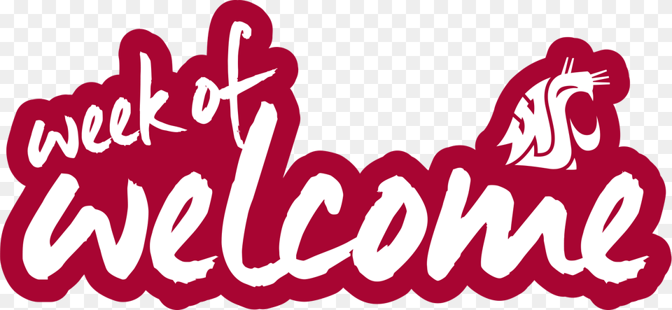 Week Of Welcome Washington State University, Text Free Transparent Png