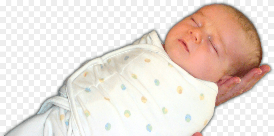 Week Old Swaddled Infant Newborn Baby, Person, Face, Head, Photography Png Image