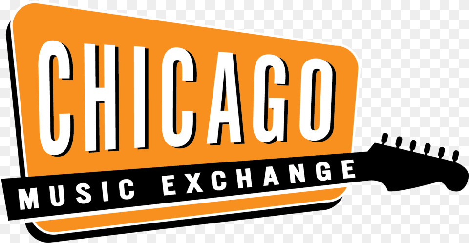 Weekly Giveaway Win A Gibson Sg Chicago Music Exchange Logo, License Plate, Transportation, Vehicle, Scoreboard Free Transparent Png