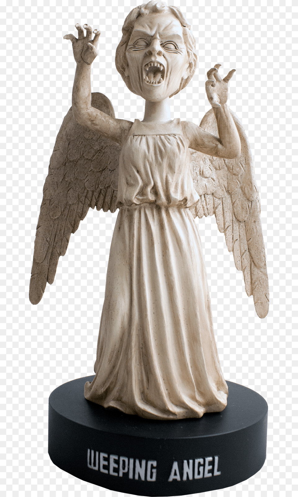 Weeping Angel Bobble Head Doctor Who Weeping Angel Bobble Head, Adult, Wedding, Person, Woman Free Png Download