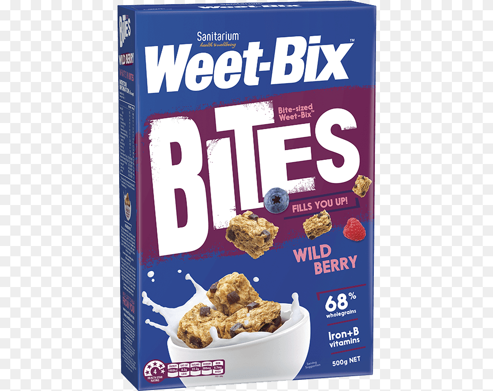 Weet Bix Wild Berry Bites Weet Bix Bites, Food, Fried Chicken, Bowl, Snack Free Transparent Png