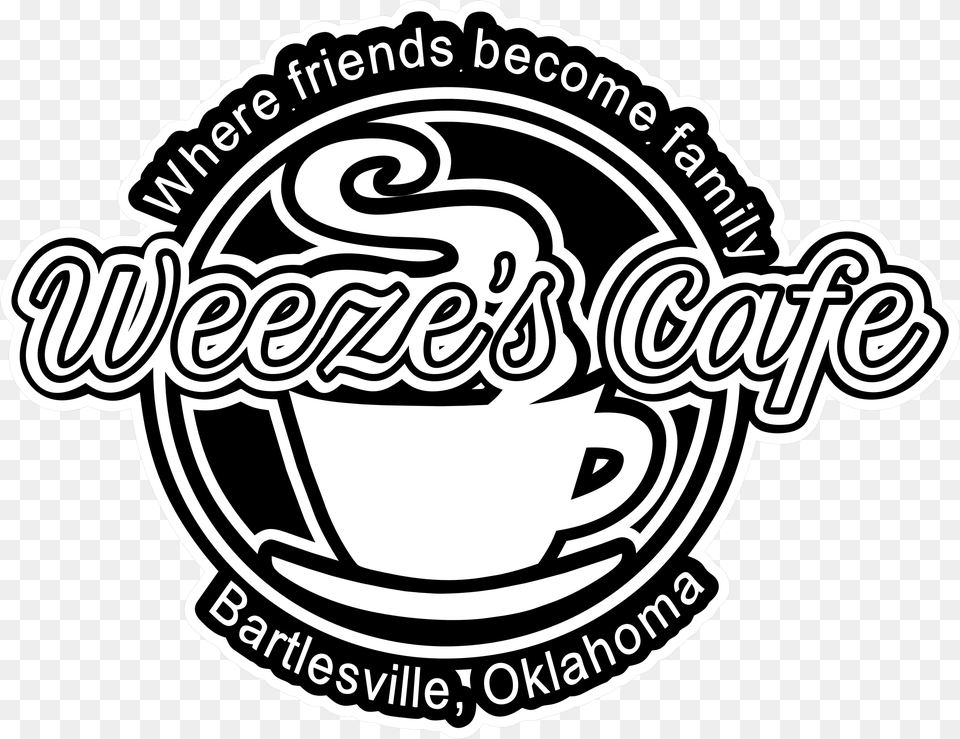 Weeze S Cafe Illustration, Logo, Cup Free Transparent Png