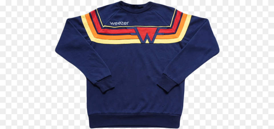 Weezer Sweater, Clothing, Knitwear, Long Sleeve, Sleeve Free Png