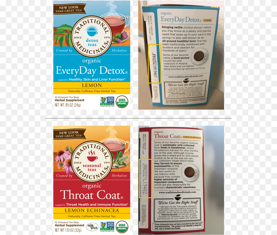 Wegmans Recalls Herbal Tea Throat Coat Lemon Echinacea Recall, Advertisement, Poster, Herbs, Plant Png Image