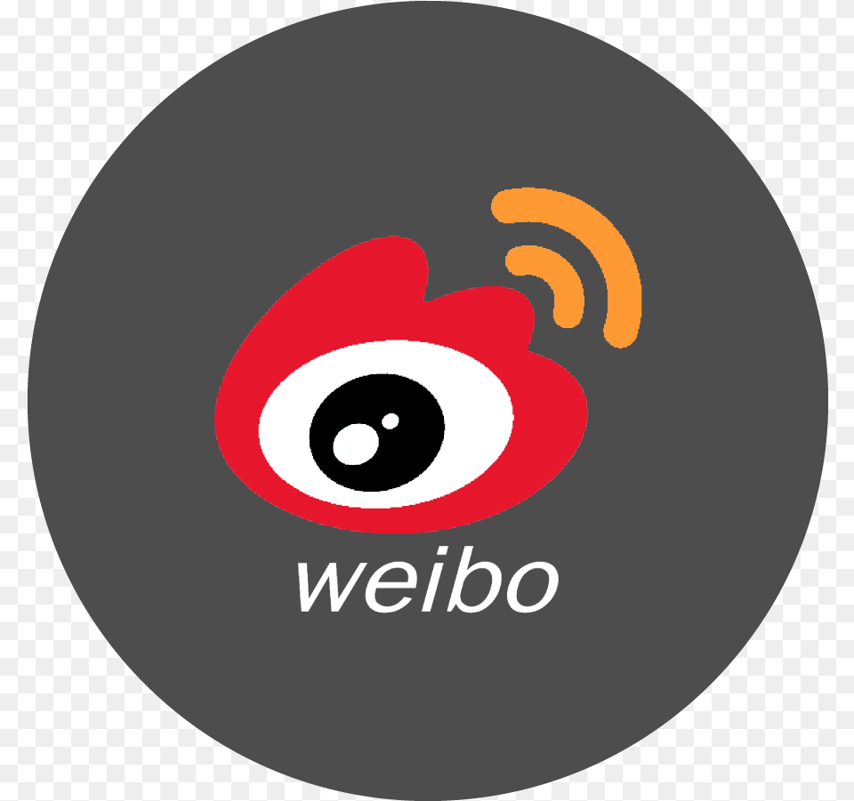 Weibo Logo Transparent Circle, Disk Png