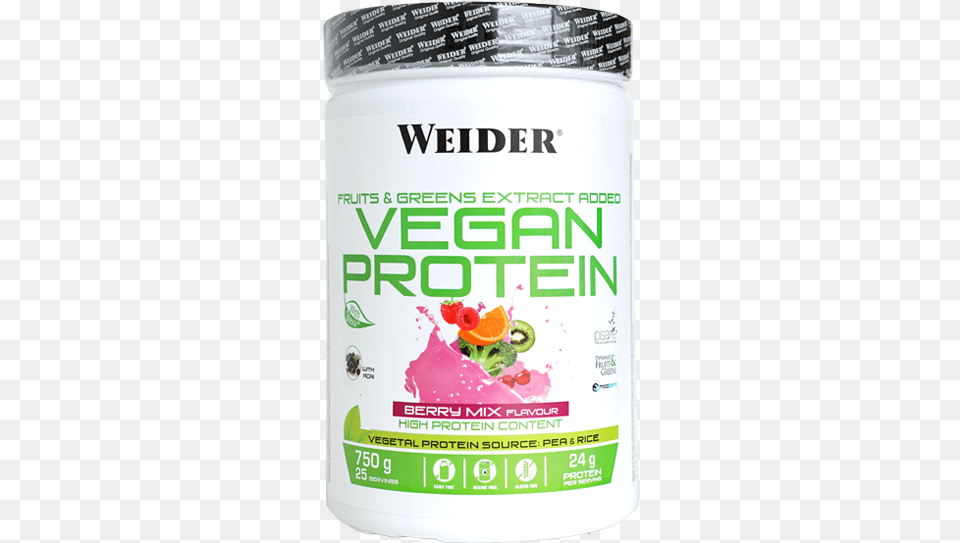 Weider Vegan Protein Vainilla, Herbal, Herbs, Plant, Can Png Image